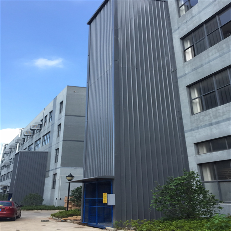 带外防护室外贴墙货梯